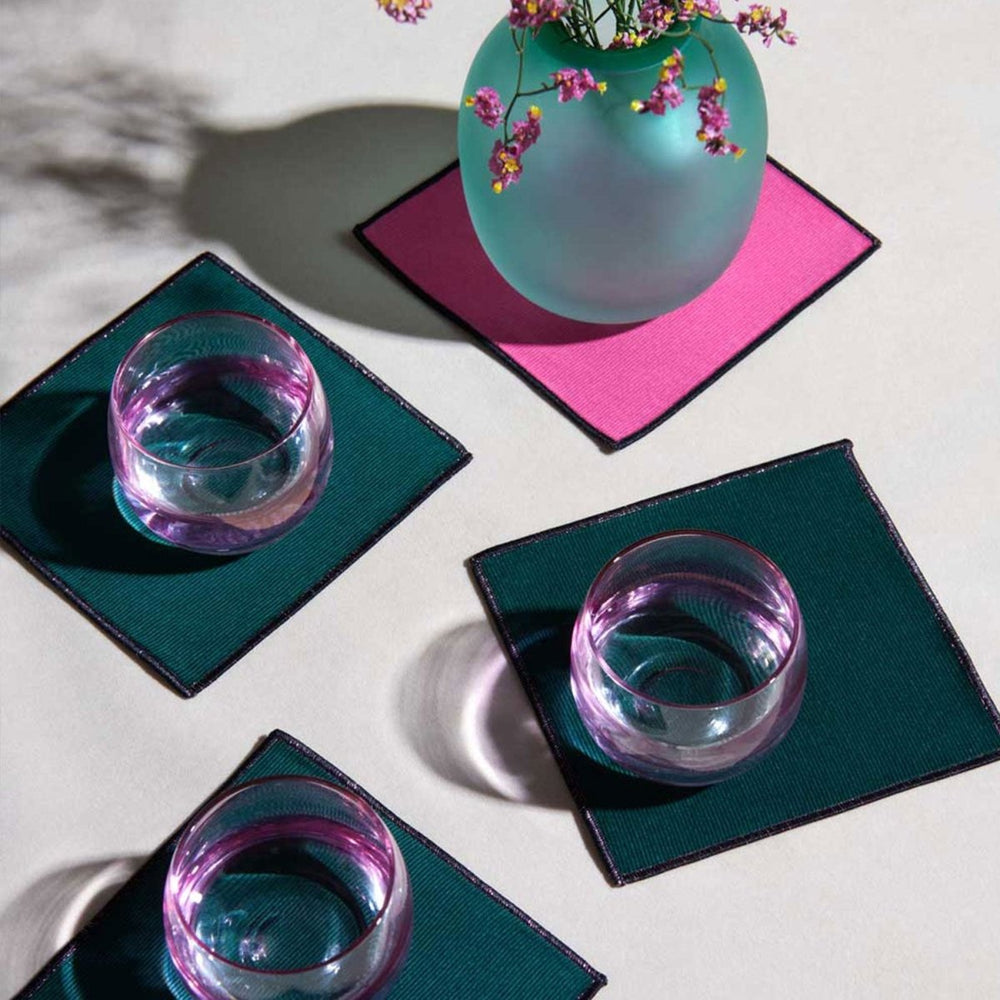 ATELIER SAUCIER Bird of Paradise Cocktail Napkins | Set of 4 - lily & onyx