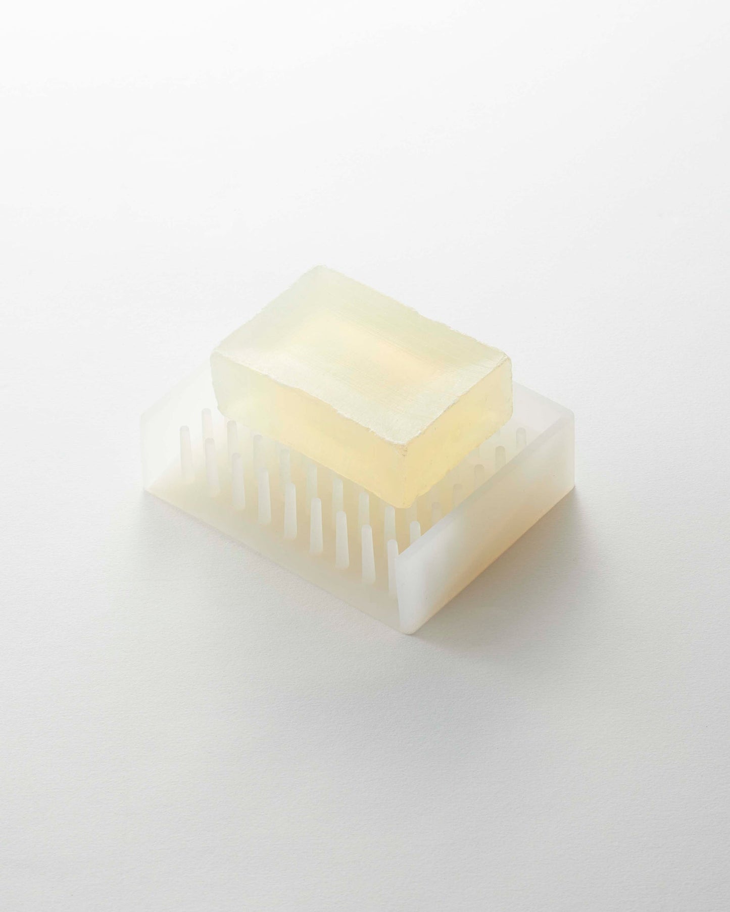 Self-Draining Silicone Soap Dish