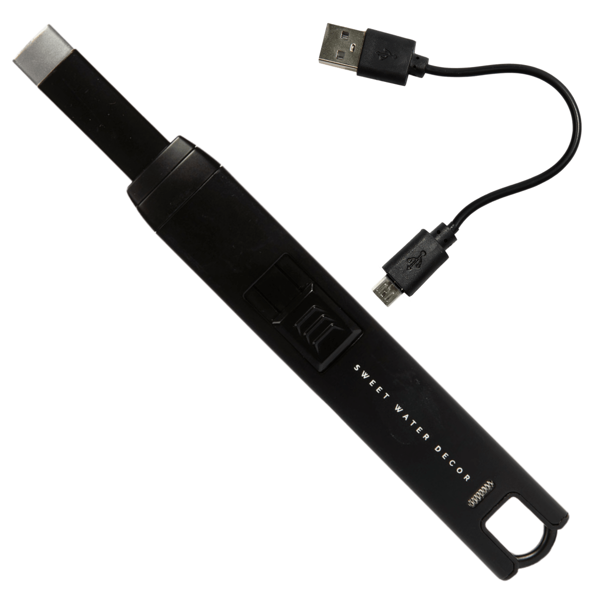 Sweet Water Decor Black Electric Lighter, Large - lily & onyx