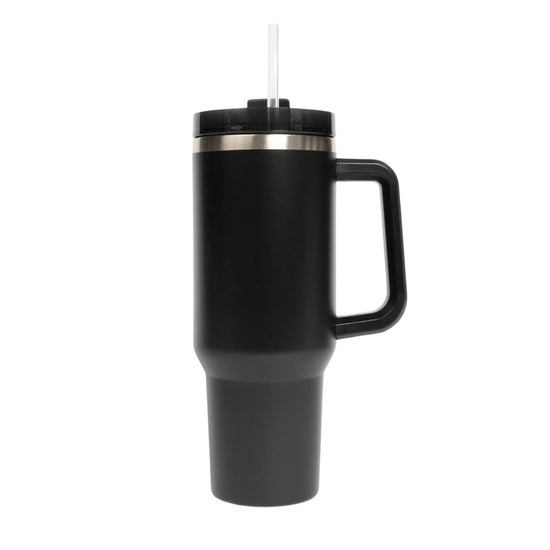 Sweet Water Decor Black Metal Tumbler, 40oz - lily & onyx