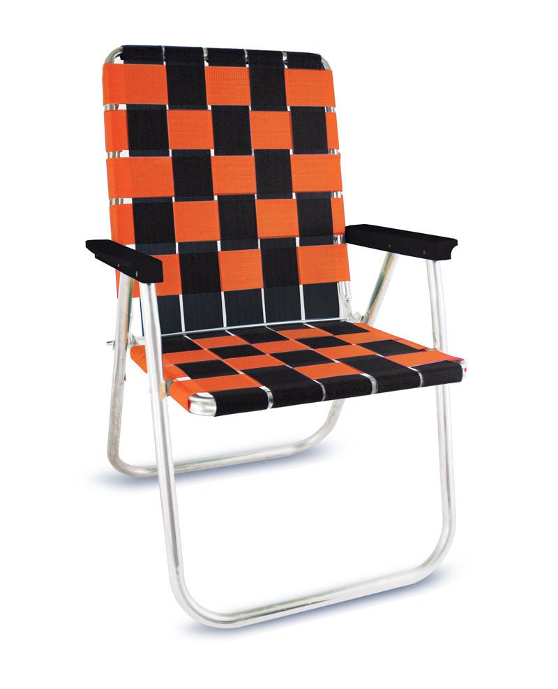 Lawn Chair USA Black & Orange Classic Chair - lily & onyx