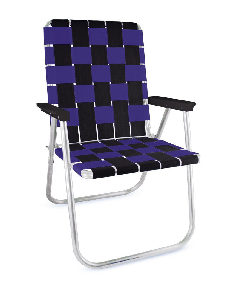 Lawn Chair USA Black & Purple Classic Lawn Chair - lily & onyx