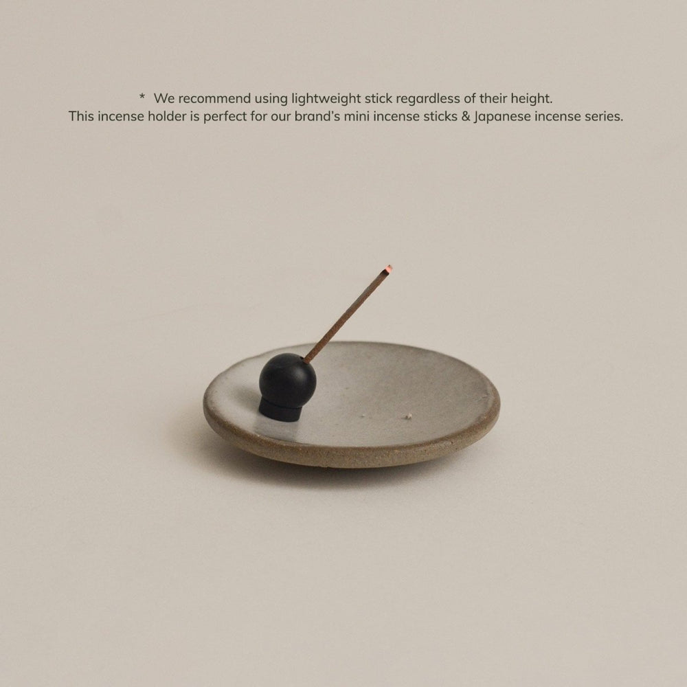 
                      
                        CEDAR AND MYRRH Black Sphere Brass Incense Holder - lily & onyx
                      
                    