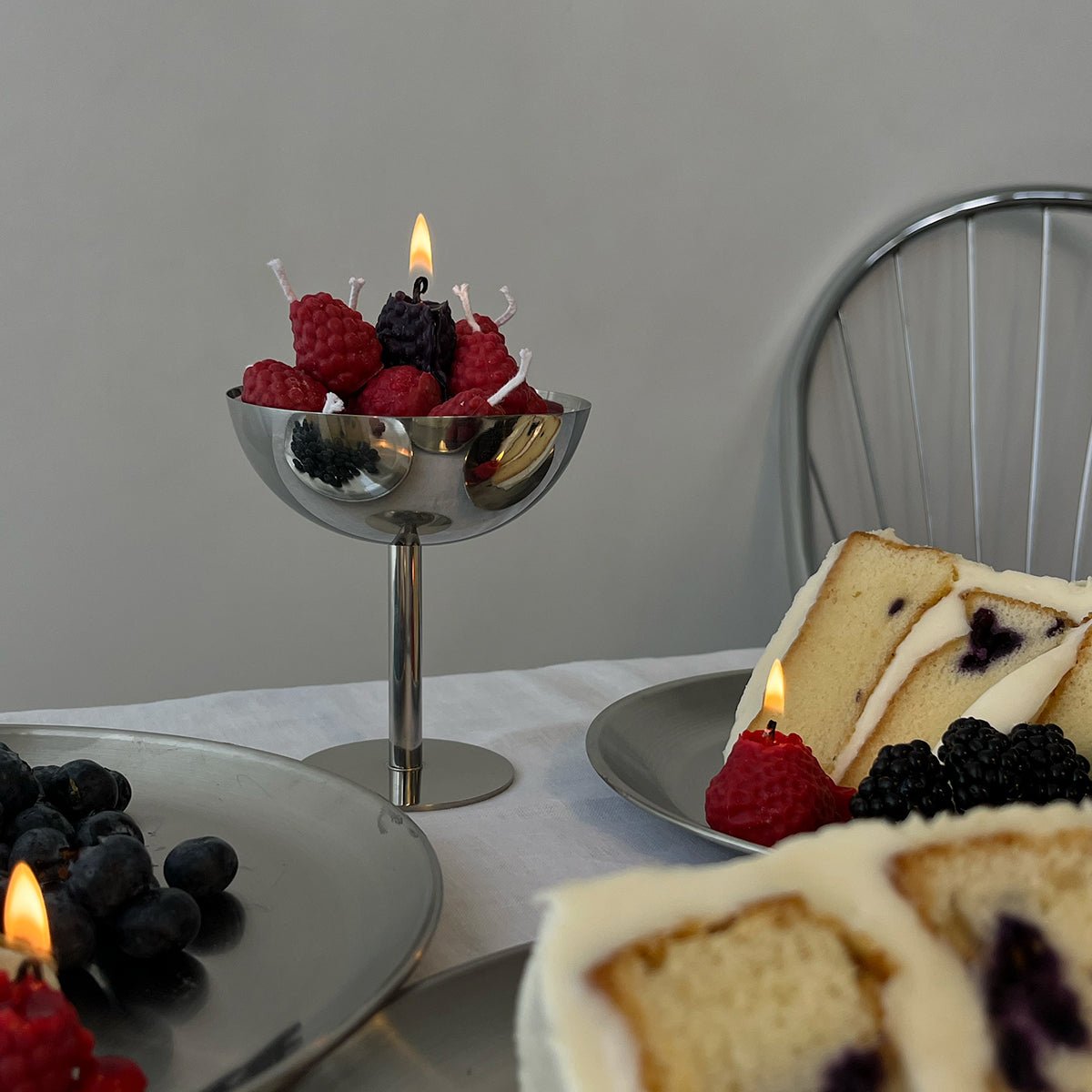 Scandles Blackberry Candles - 10 Pack - lily & onyx