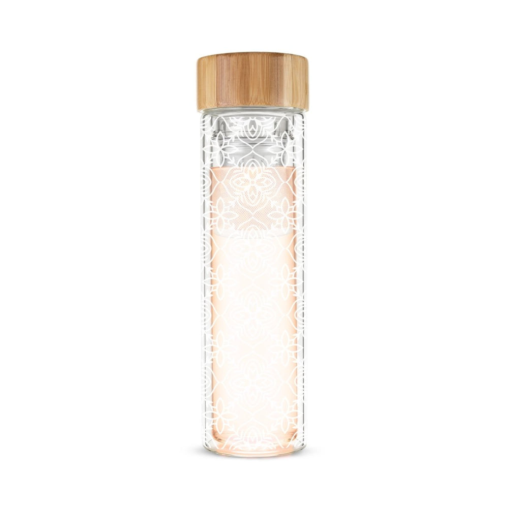 Pinky Up Tea Blair: Marrakesh Glass Travel Infuser Mug - lily & onyx