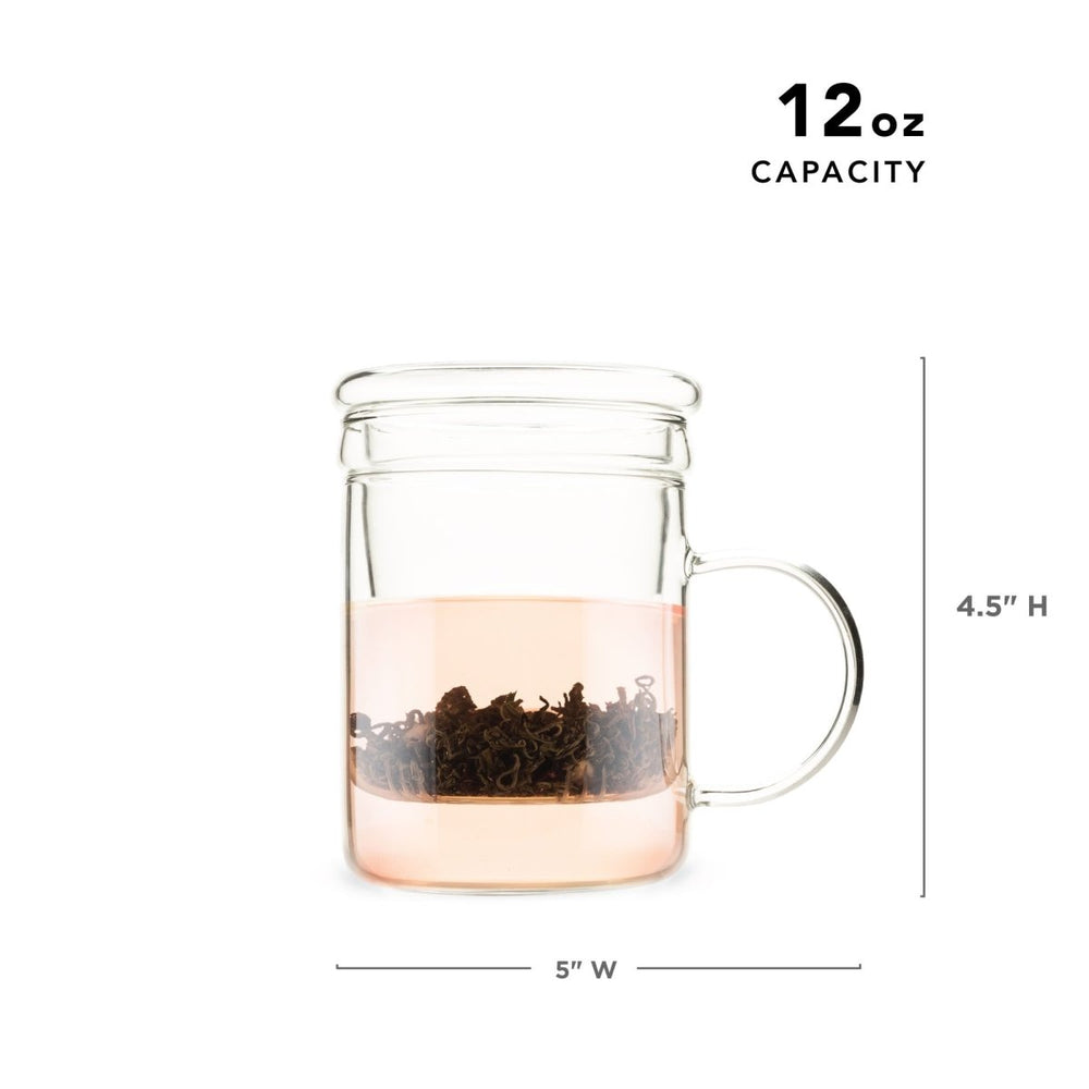 
                      
                        Pinky Up Tea Blake Glass Tea Infuser Mug, 12oz - lily & onyx
                      
                    