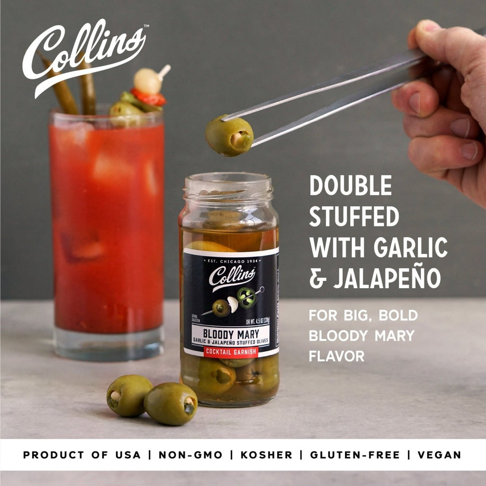 Collins Bloody Mary Olives, 4.5 oz - lily & onyx