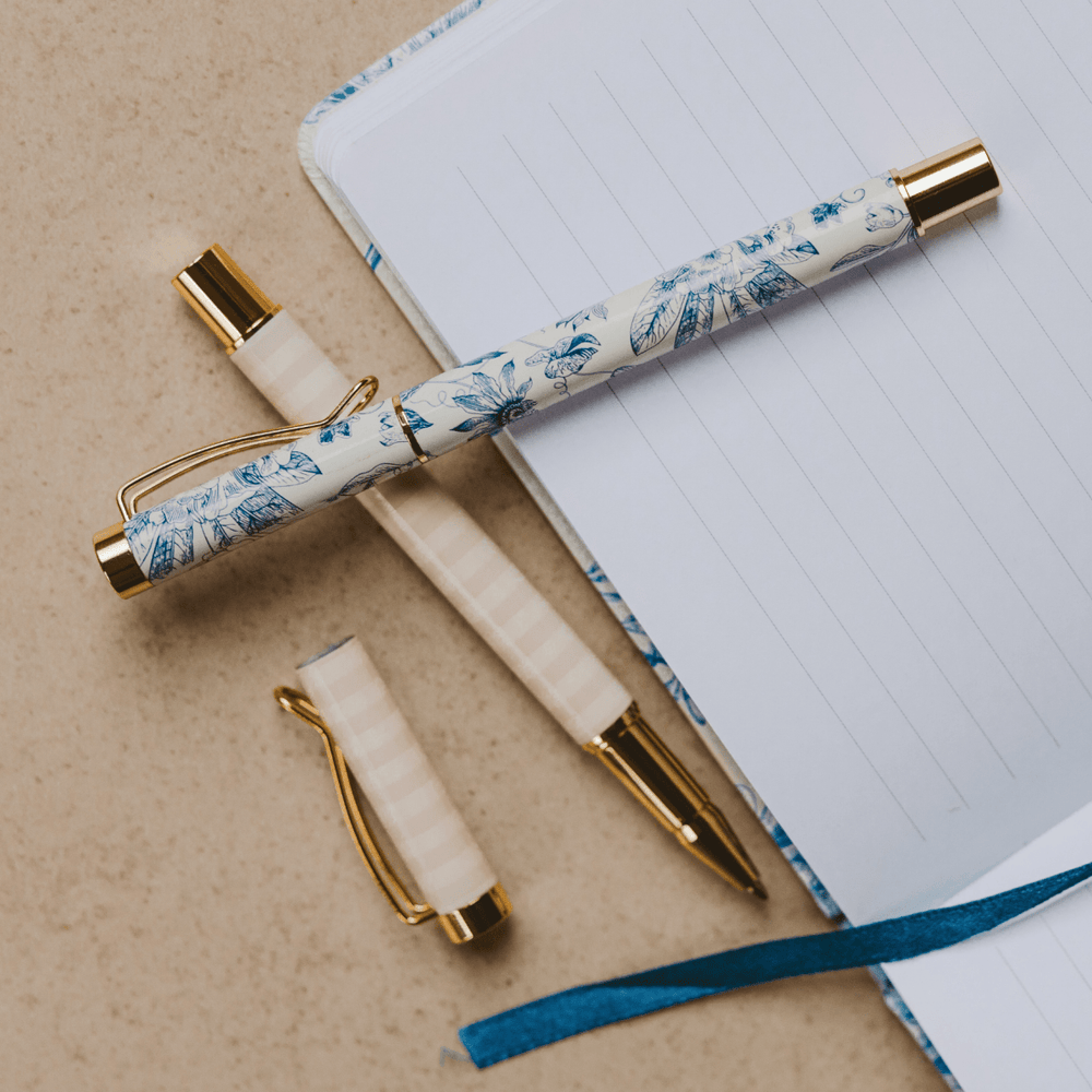 Sweet Water Decor Blue Delft Pen Set - lily & onyx