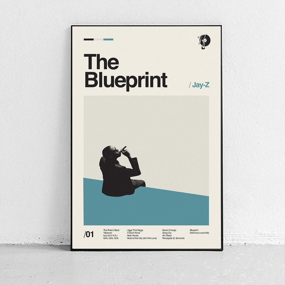 Jay-Z - The Blueprint Art Print