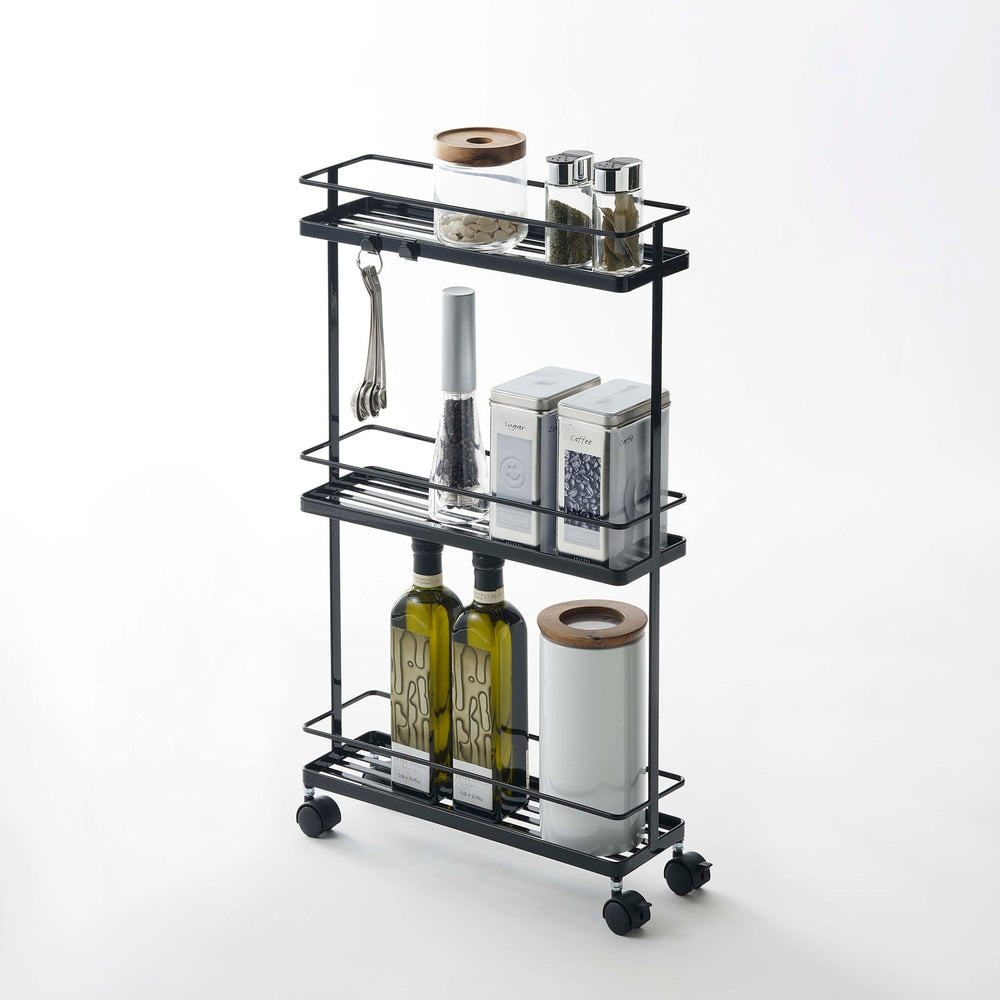 
                      
                        Steel Kitchen Rolling Cart, 26" H
                      
                    