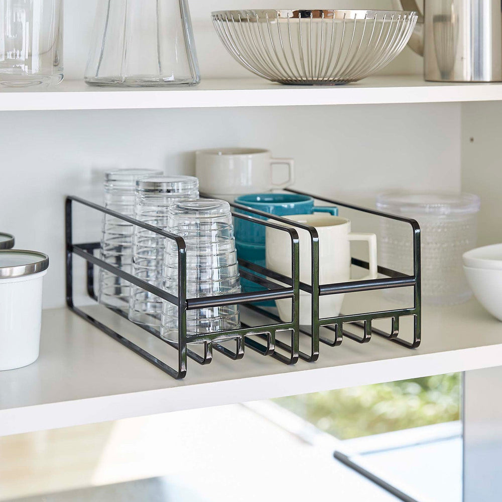 
                      
                        Glass and Mug Cabinet Organizer - Steel
                      
                    