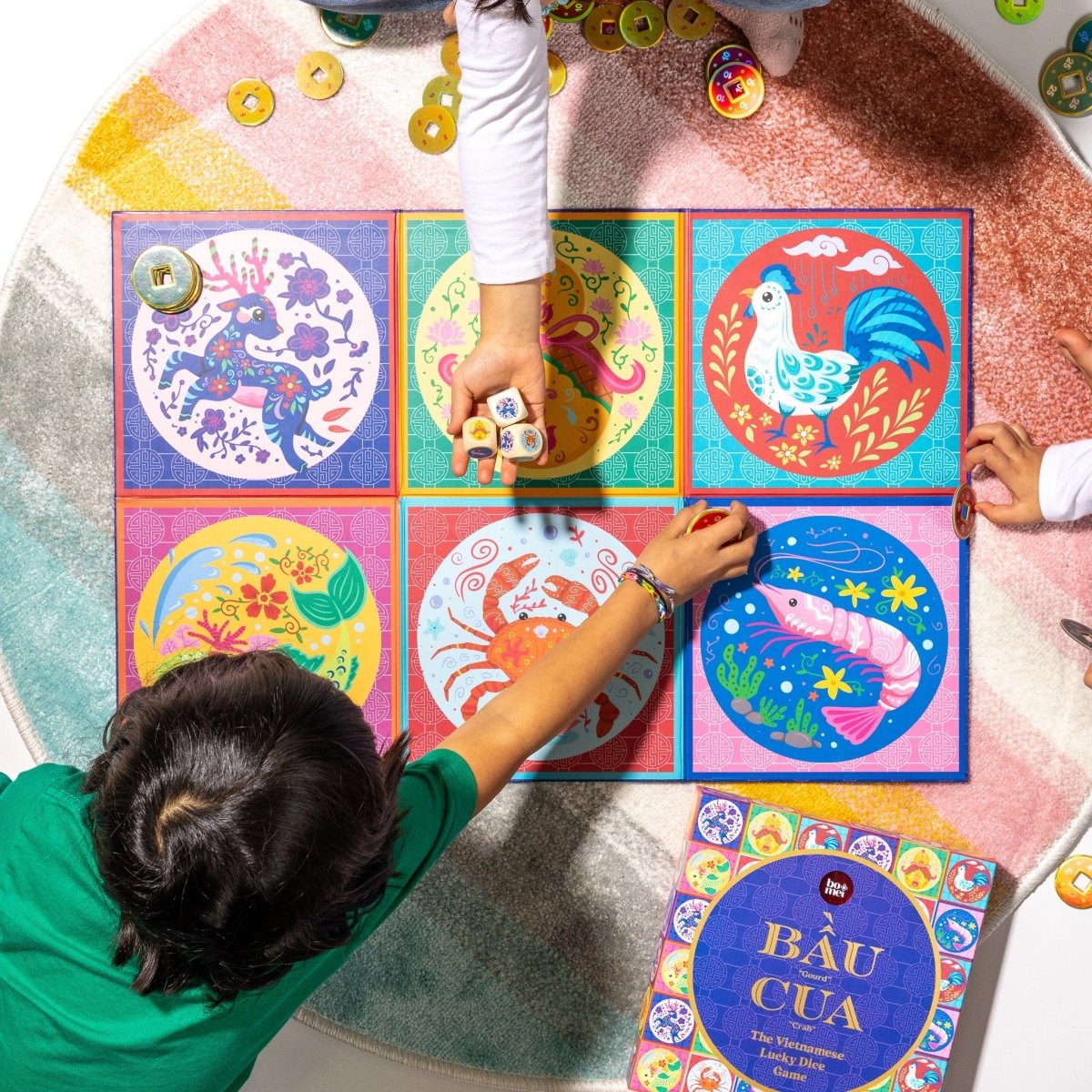 Bo & Mei Bầu Cua (Gourd Crab) — The Vietnamese Lucky Dice Game