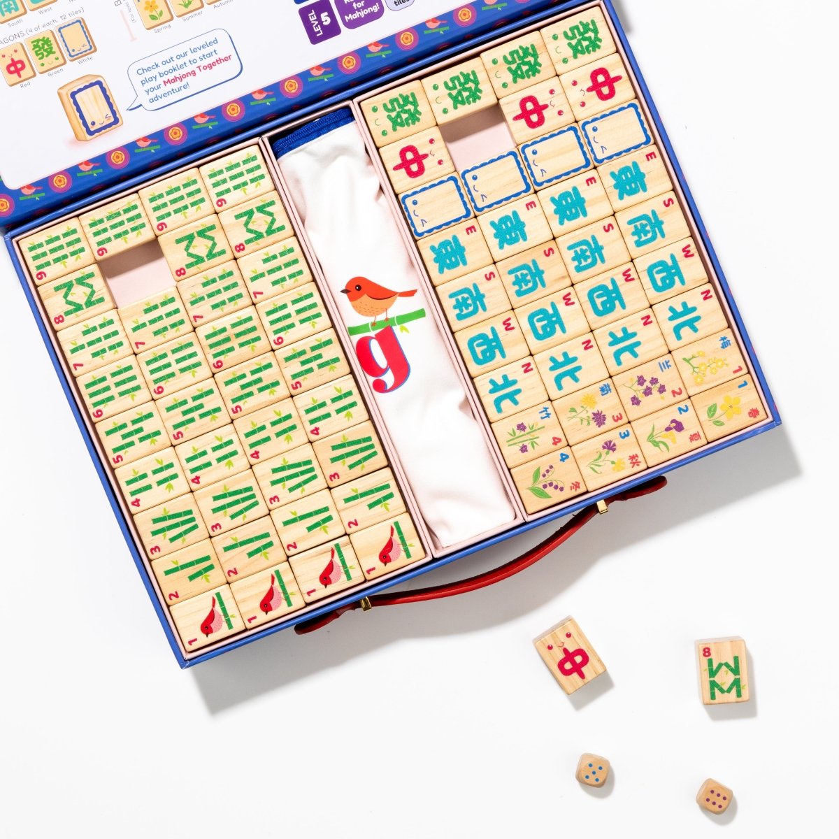 Bo & Mei Mahjong Together - Family Mahjong Set for Kids Ages 3+
