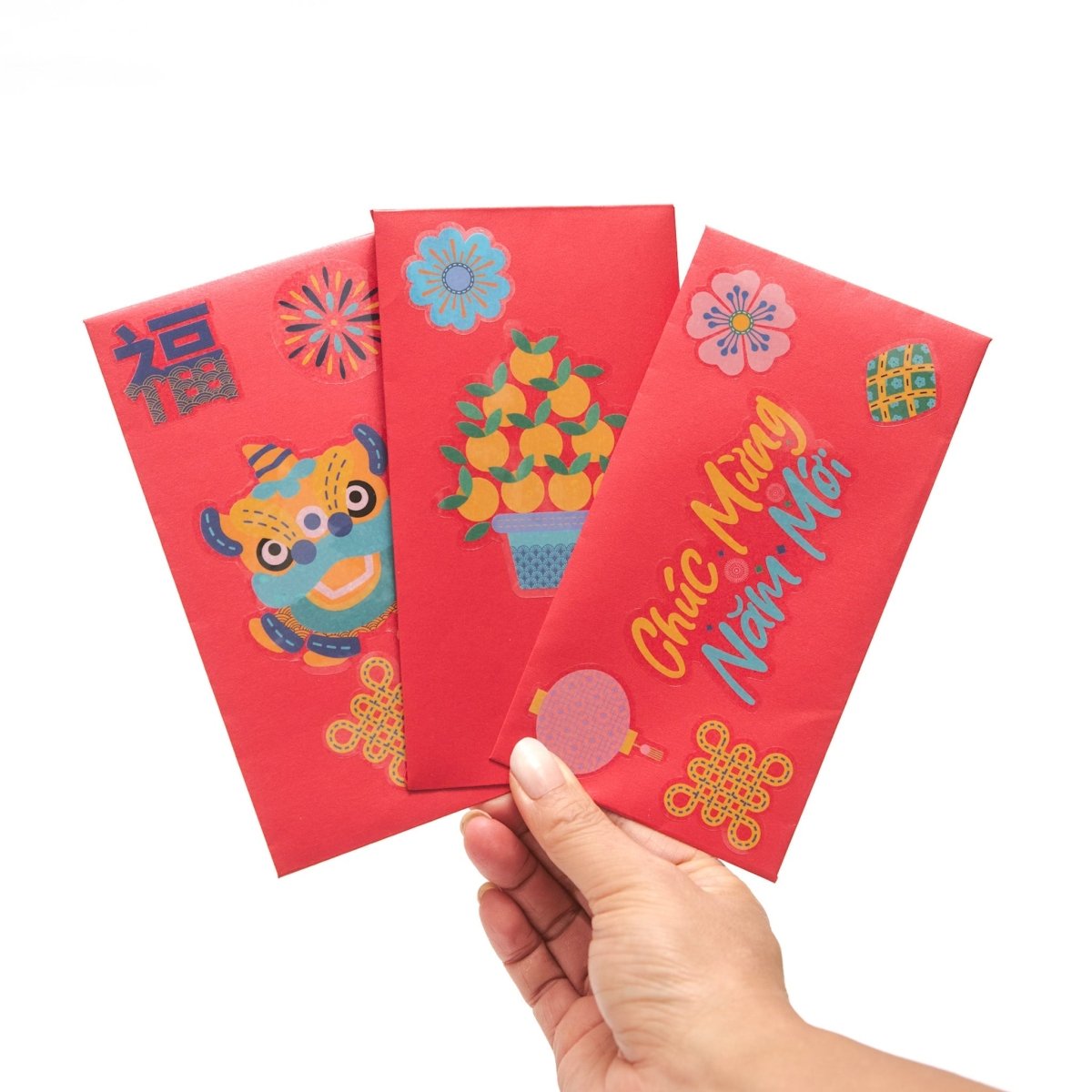 Bo & Mei Make - Your - Own Lucky Red Envelopes Craft Kit
