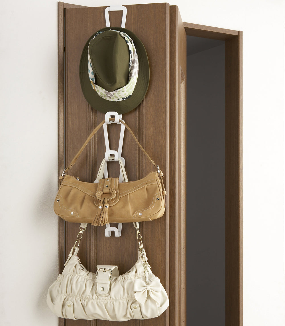 Cascading Steel Storage Hooks