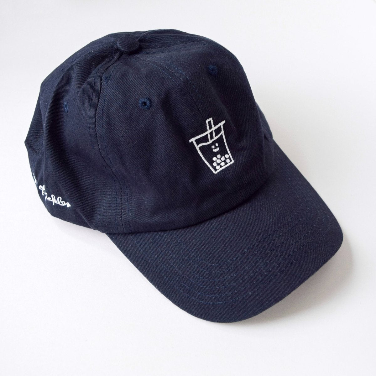 A Jar of Pickles Boba Embroidered Baseball Cap - lily & onyx