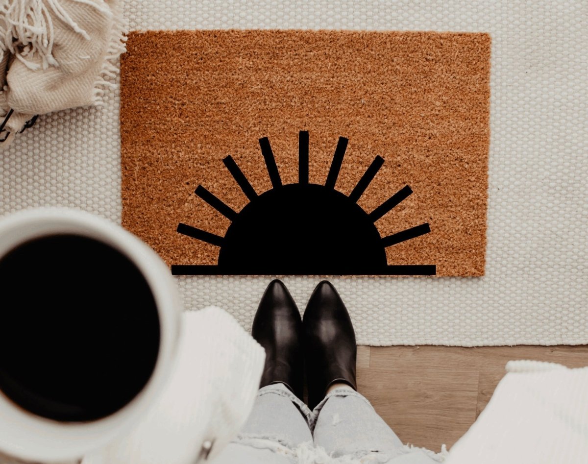 The Doormat Co. Boho Sun Doormat - lily & onyx