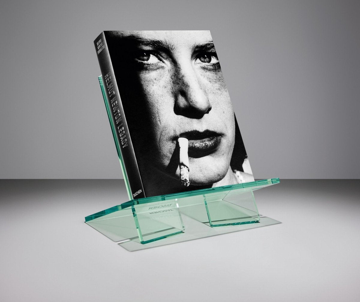 TASCHEN Bookstand. Large. Crystal Green - lily & onyx