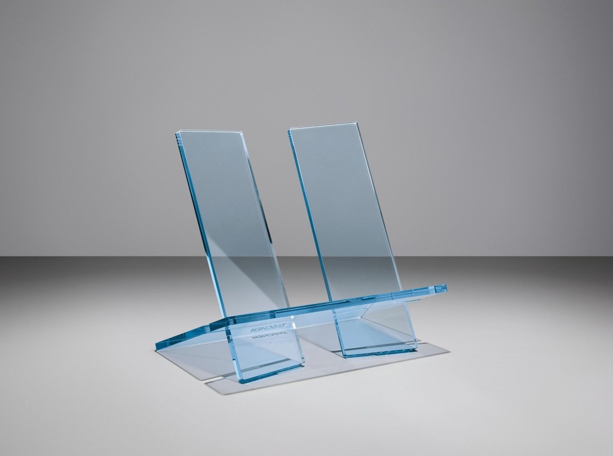 TASCHEN Bookstand. Medium. Aqua Blue - lily & onyx