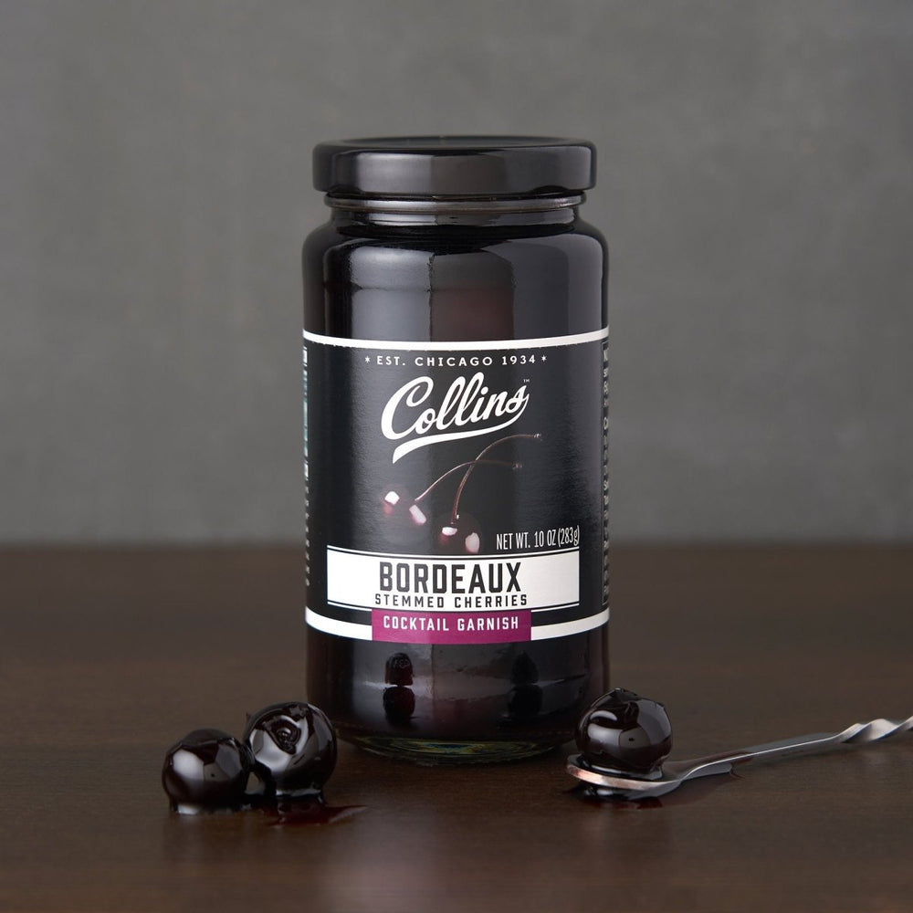 Collins Bordeaux Style Cherries, 10 oz - lily & onyx