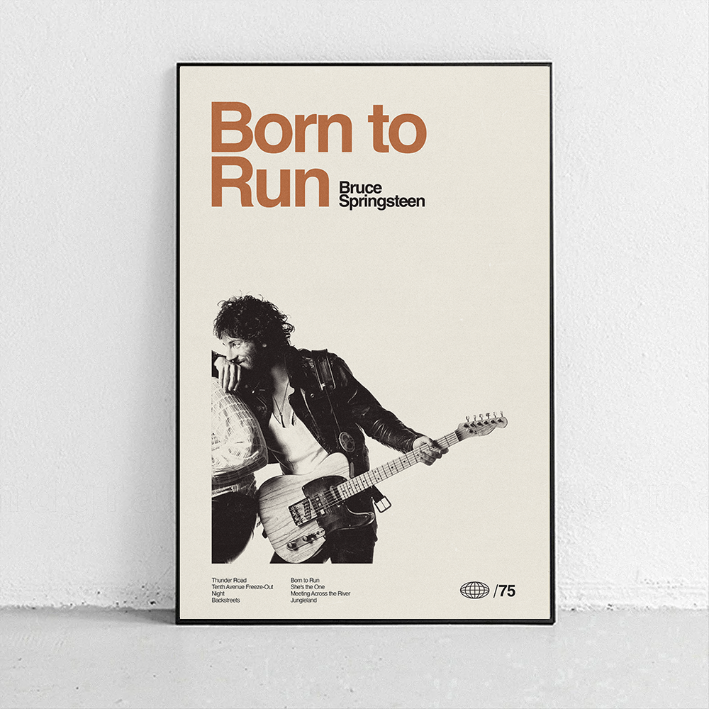 Bruce Springsteen - Born to Run Art Print