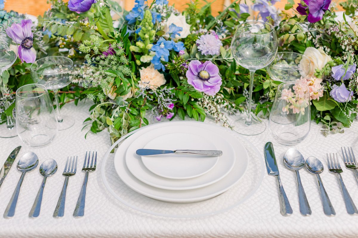 borrowed BLU Forged Stainless Steel 6 - Piece Flatware Set - Silver