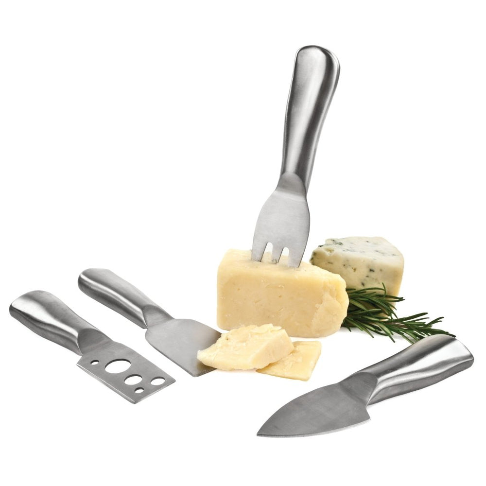 True Botero Stainless Steel Cheese Tools, Set of 3 - lily & onyx