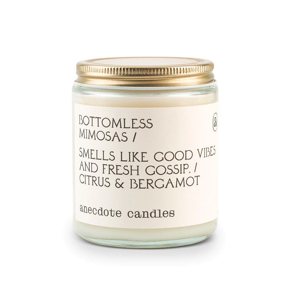 
                      
                        Anecdote Candles Bottomless Mimosas Candle - lily & onyx
                      
                    