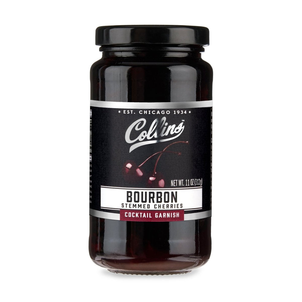 Collins Bourbon Cherries, 11 oz - lily & onyx