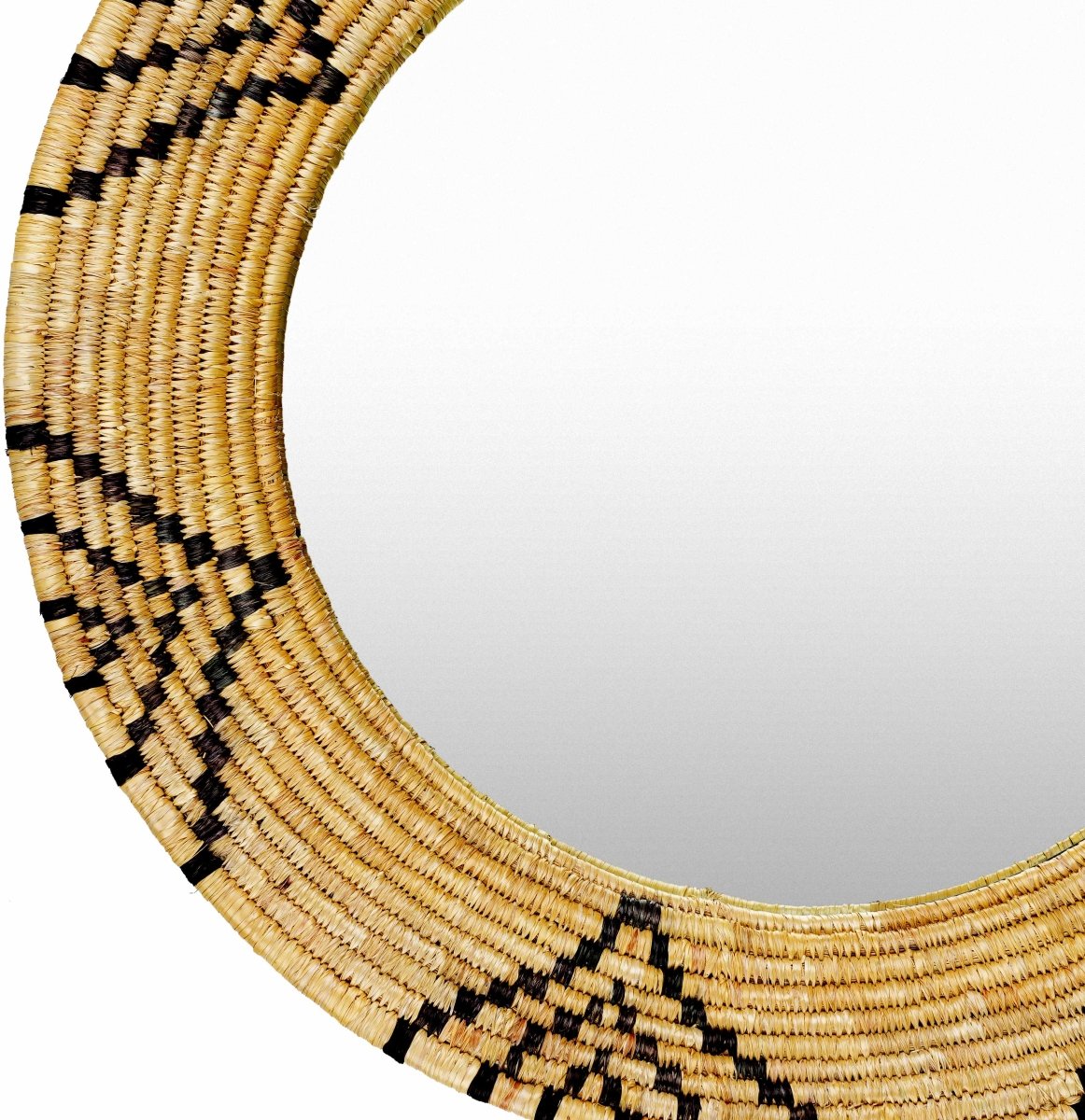 Boutique Rugs Ipilan Moonj Grass Starburst Round Mirror