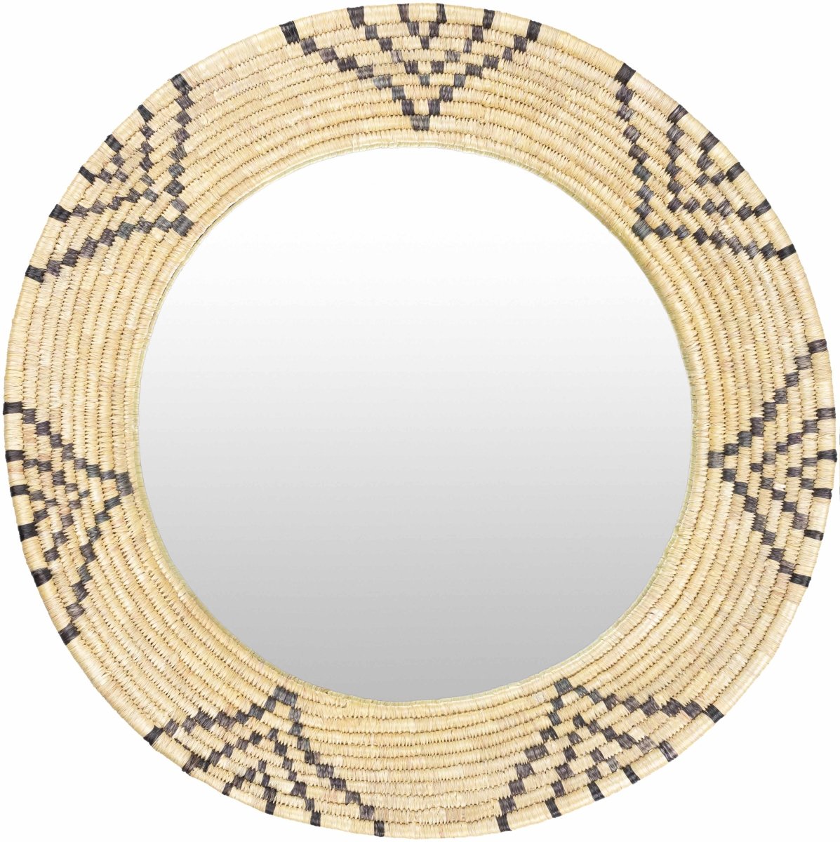 Boutique Rugs Ipilan Moonj Grass Starburst Round Mirror