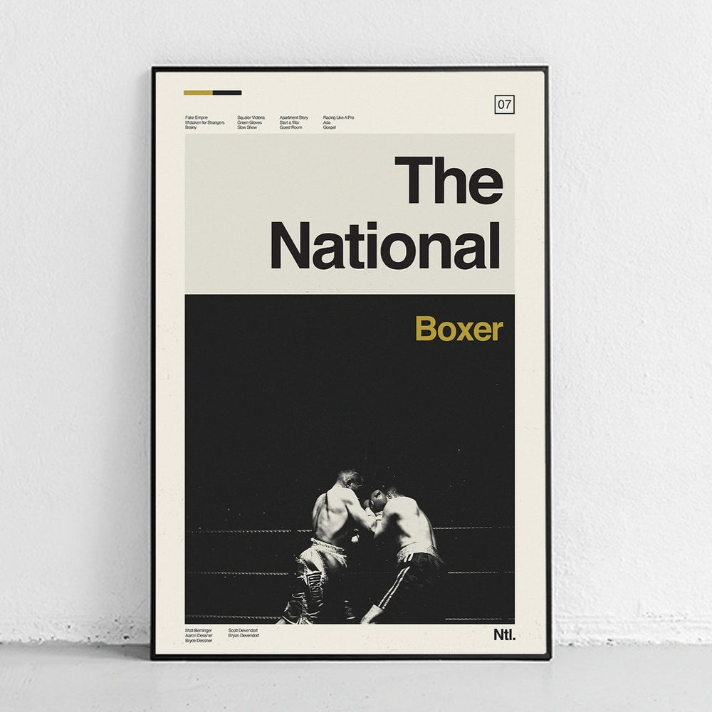 The National - Boxer Art Print