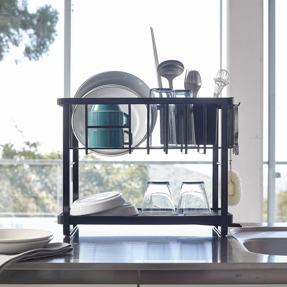 
                      
                        Two-Tier Wire Dish Rack
                      
                    