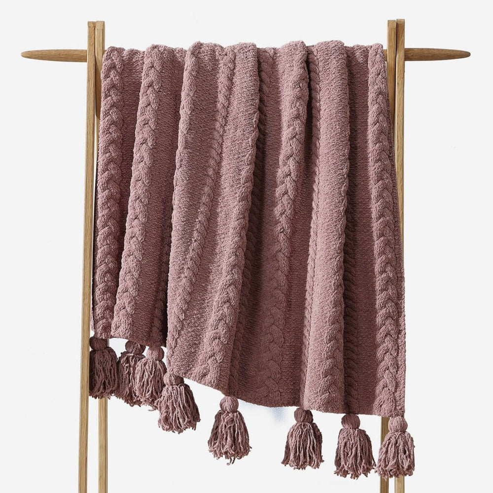 
                      
                        Sunday Citizen Braided Pom Pom Throw - lily & onyx
                      
                    