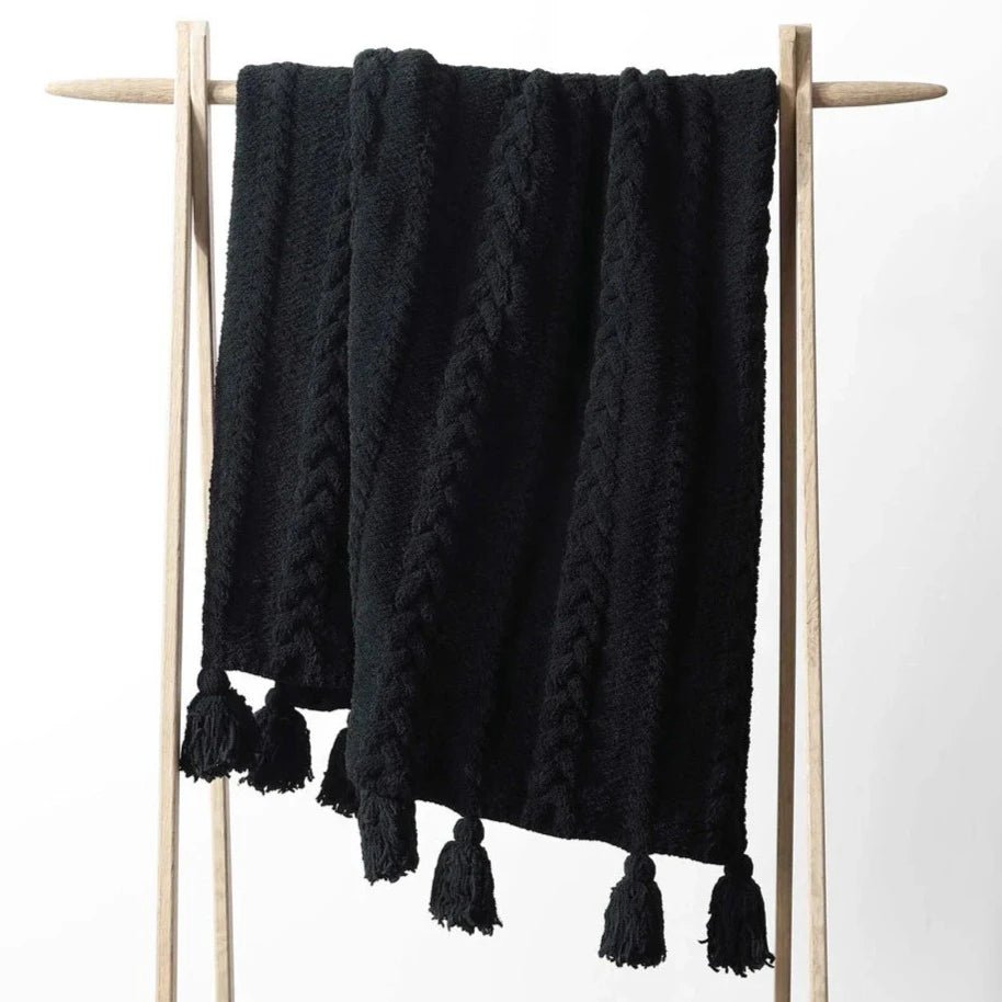 
                      
                        Sunday Citizen Braided Pom Pom Throw - lily & onyx
                      
                    