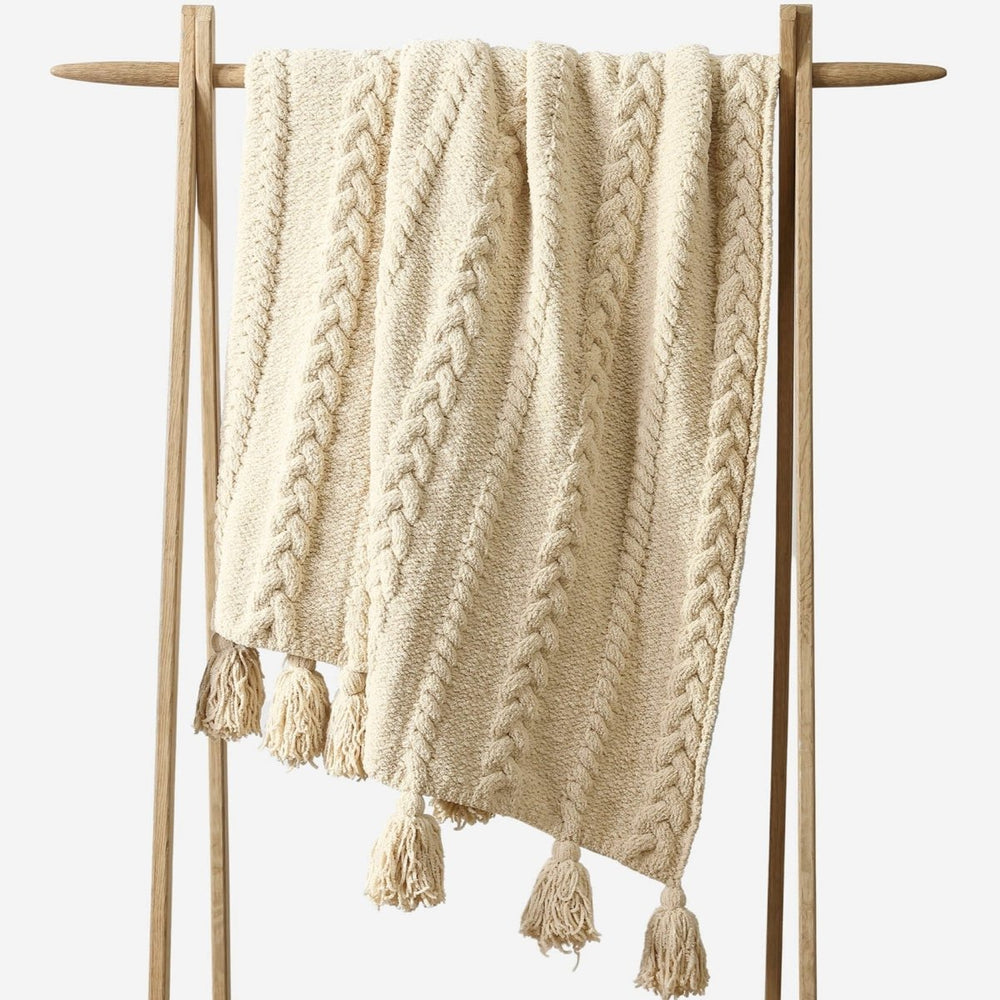 
                      
                        Sunday Citizen Braided Pom Pom Throw - lily & onyx
                      
                    