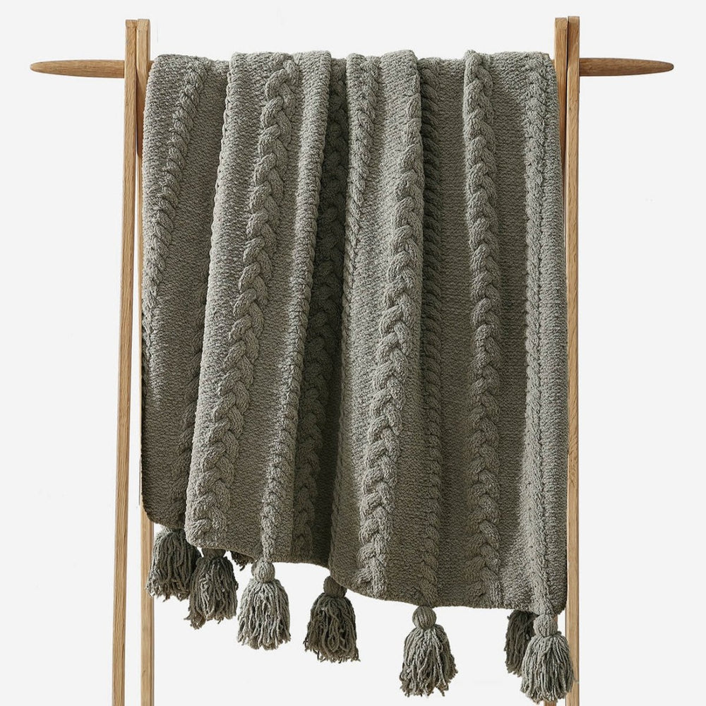 
                      
                        Sunday Citizen Braided Pom Pom Throw - lily & onyx
                      
                    