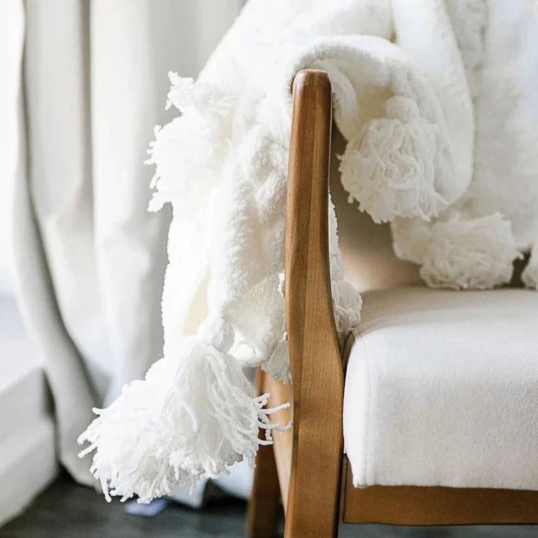 
                      
                        Sunday Citizen Braided Pom Pom Throw - lily & onyx
                      
                    