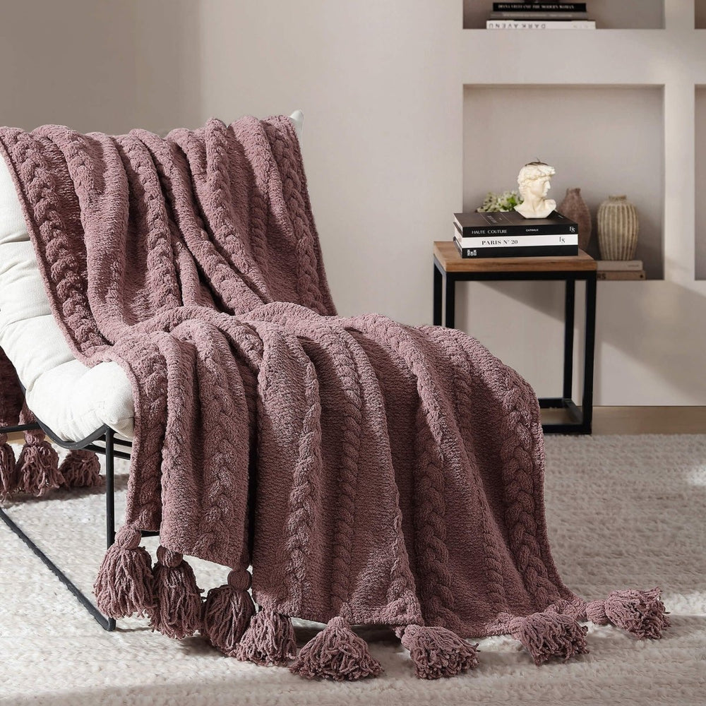 
                      
                        Sunday Citizen Braided Pom Pom Throw - lily & onyx
                      
                    