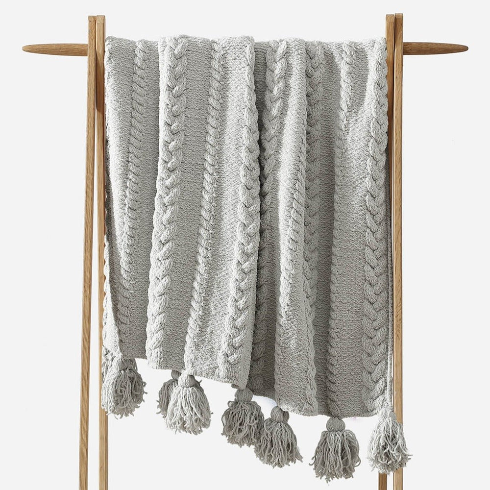 
                      
                        Sunday Citizen Braided Pom Pom Throw - lily & onyx
                      
                    