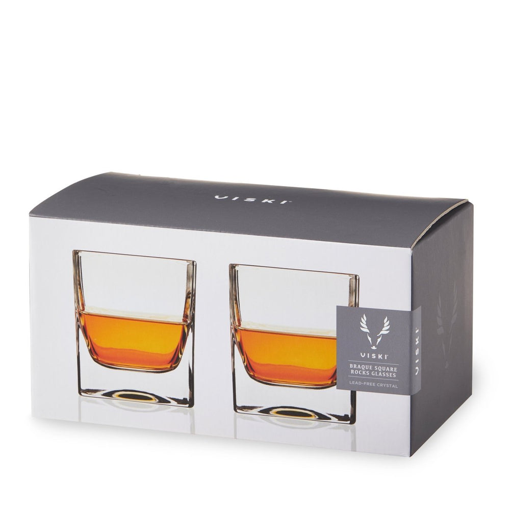 
                      
                        Viski Braque Crystal Rocks Glasses, Set of 2 - lily & onyx
                      
                    