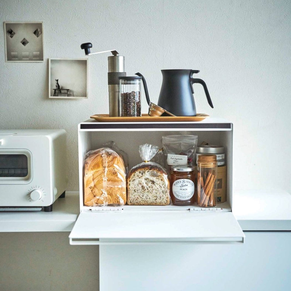 Yamazaki Home Bread Box - Two Styles - Steel - lily & onyx