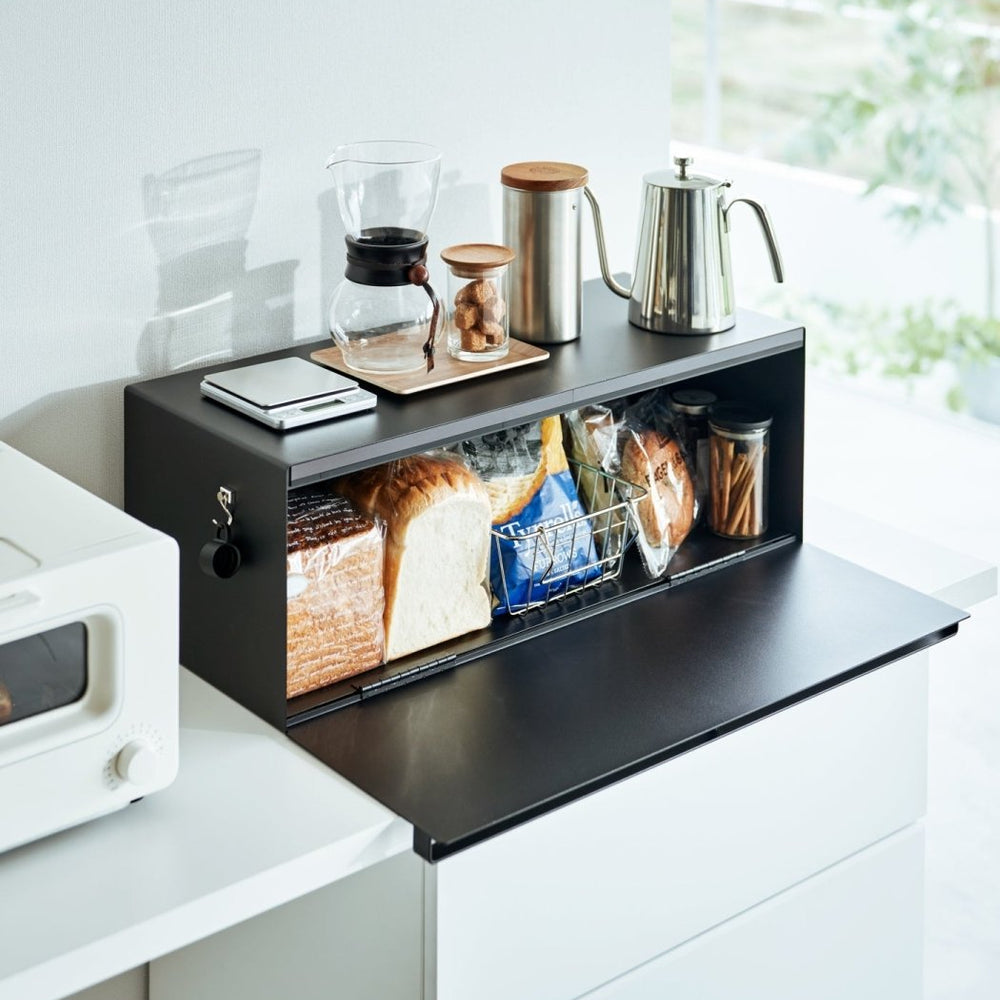 
                      
                        Yamazaki Home Bread Box - Wide - Steel - lily & onyx
                      
                    