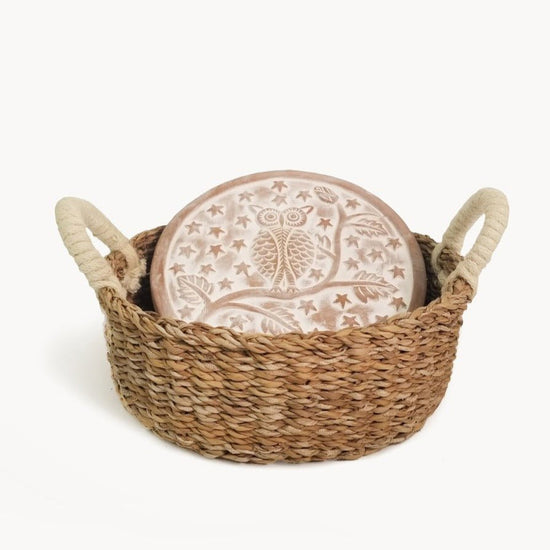 KORISSA Bread Warmer & Basket - Owl Round - lily & onyx