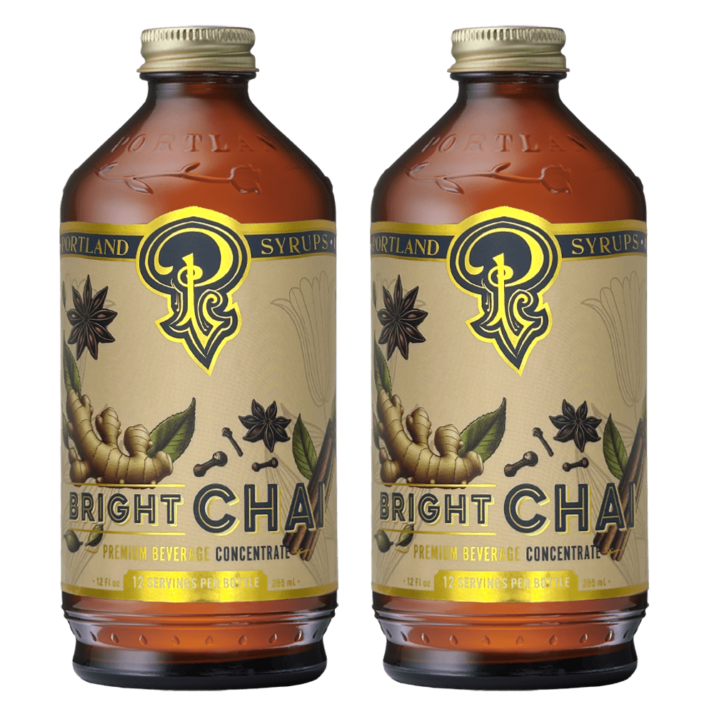 Portland Syrups Bright Chai Syrup, 2 Pack - lily & onyx