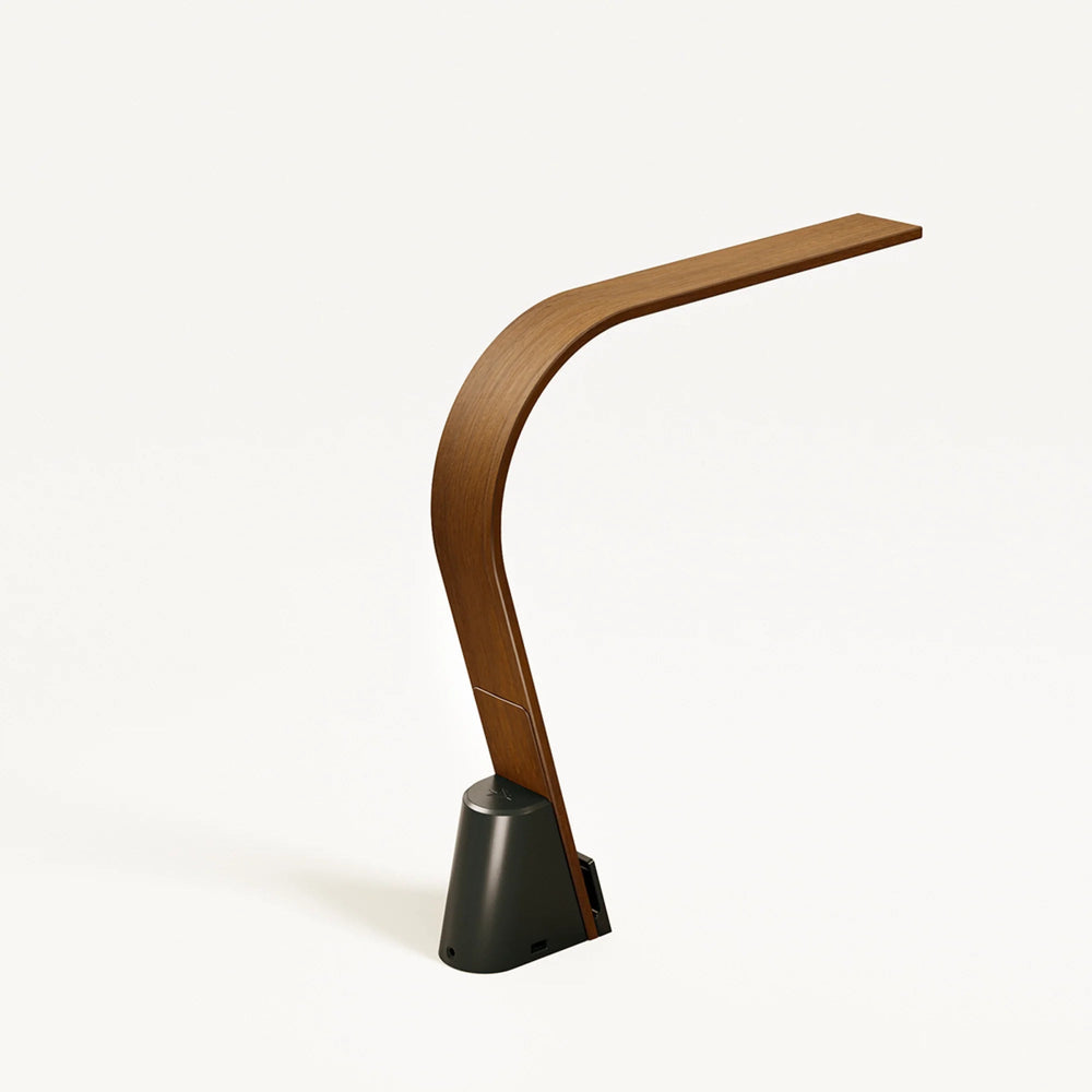 
                      
                        LUX LED Lighting Brooklyn LED Task Light, Black Walnut Wood - lily & onyx
                      
                    