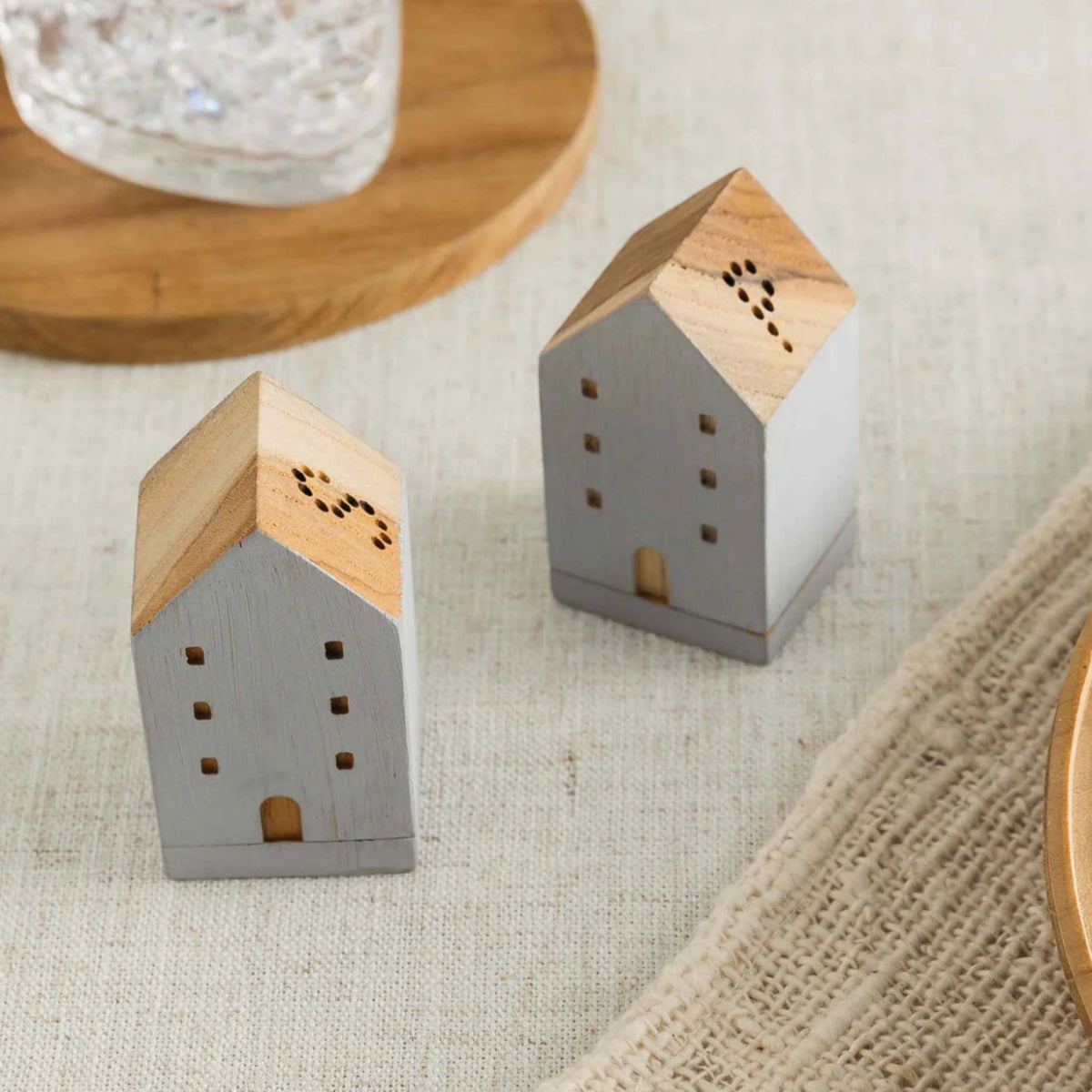 texxture Brooklyn™ Salt & Pepper Shaker, Set of 2 - lily & onyx