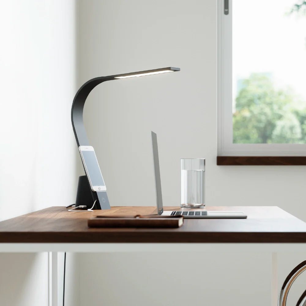 LUX LED Lighting Brooklyn USB LED Task Light - lily & onyx