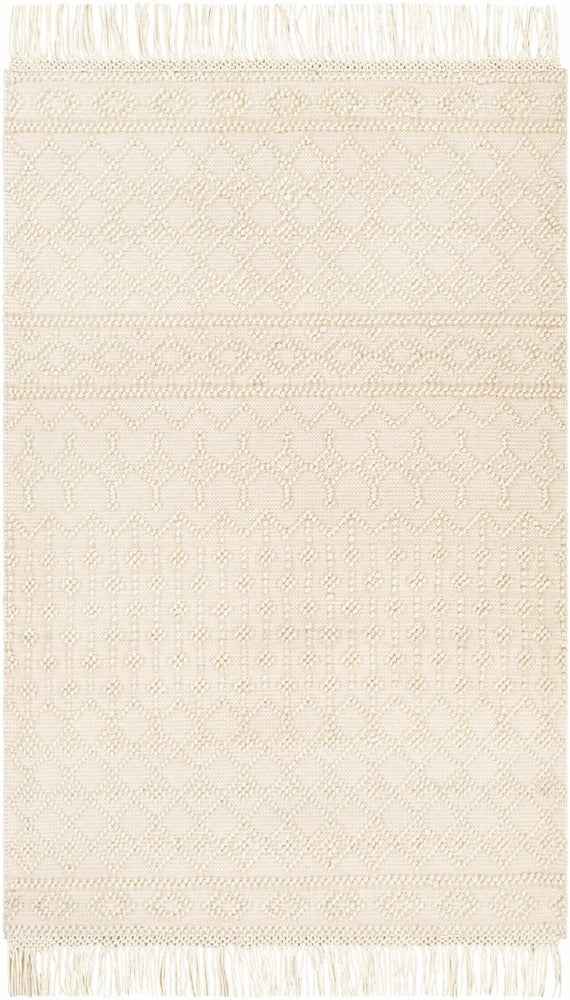 
                      
                        Hauteloom Brothers Beige Wool & Cotton Rug - lily & onyx
                      
                    