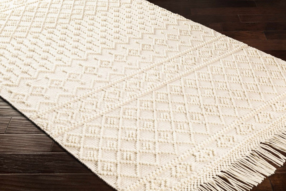 
                      
                        Hauteloom Brothers Beige Wool & Cotton Rug - lily & onyx
                      
                    